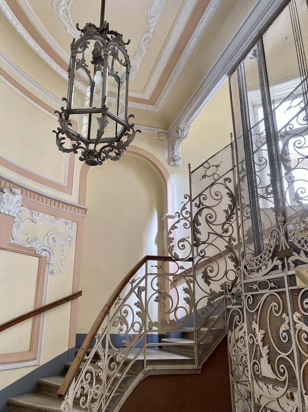 Interior of Apartment building