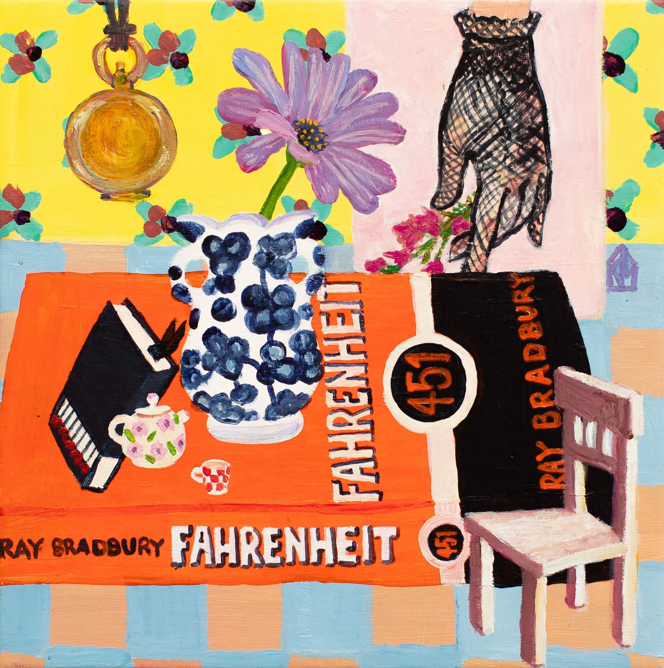 Kiata Mason | Fahrenheit 451 | Painting