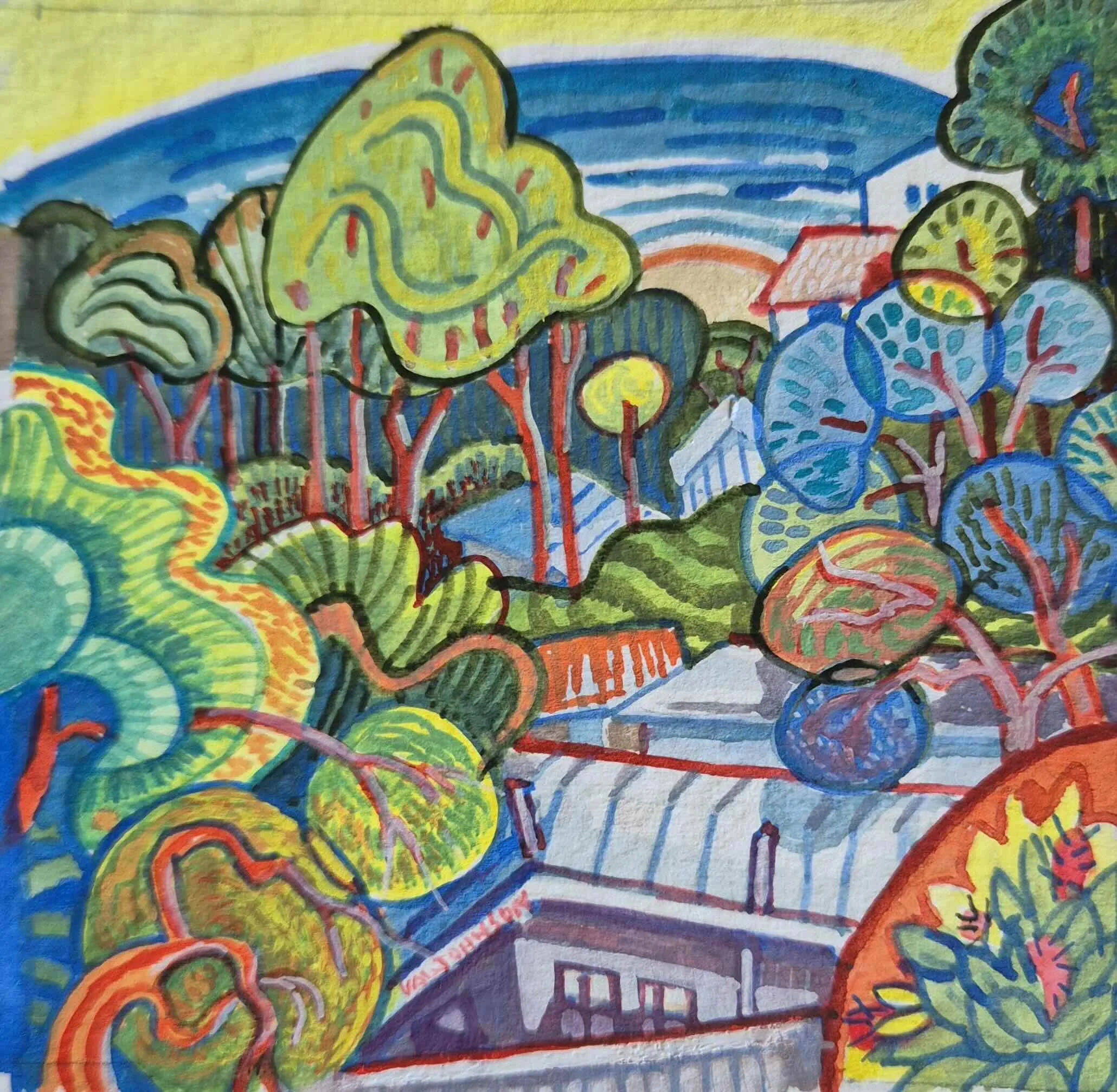 Val Johnson | Land and seascape paintings