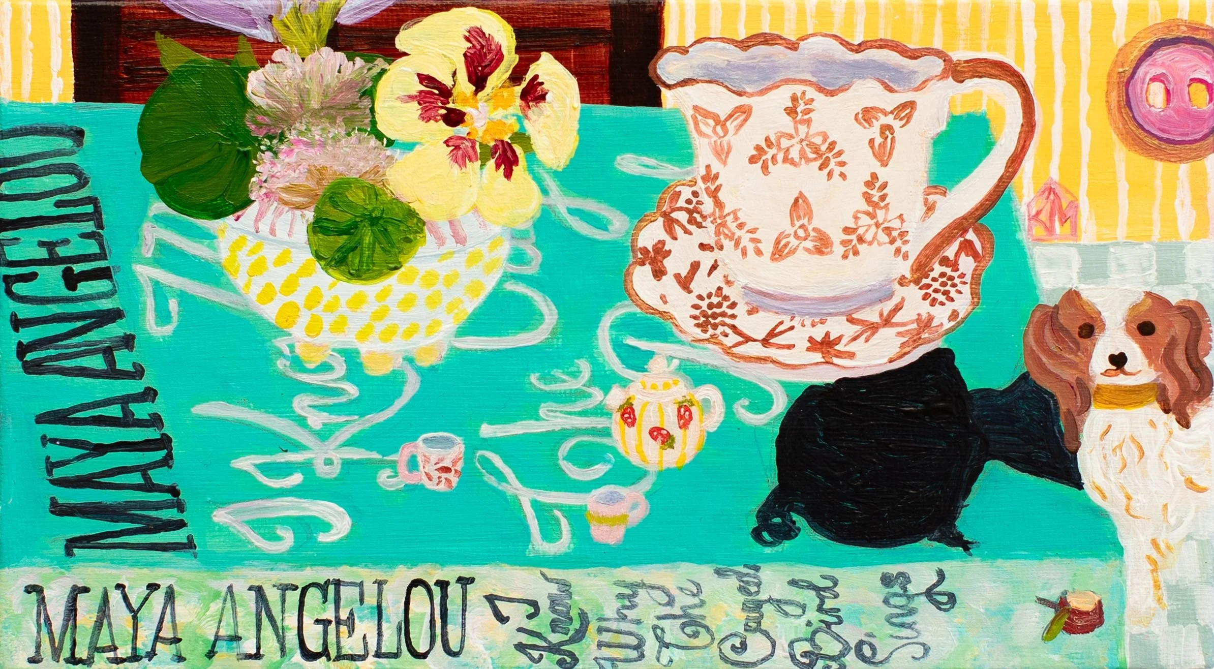 Kiata Mason | I Know Why The Caged Bird Sings | Painting