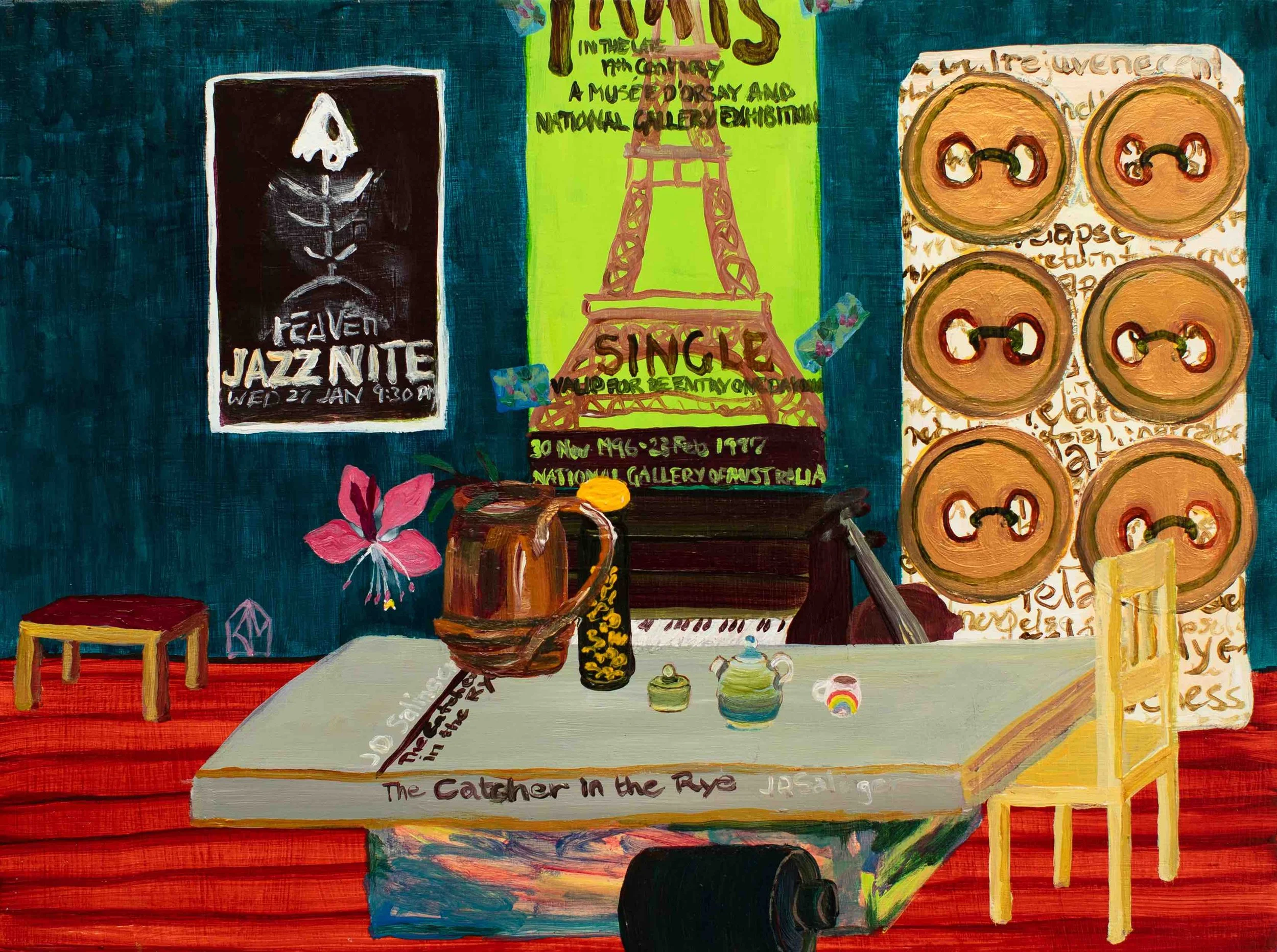 Kiata Mason | The Catcher in the Rye | Painting