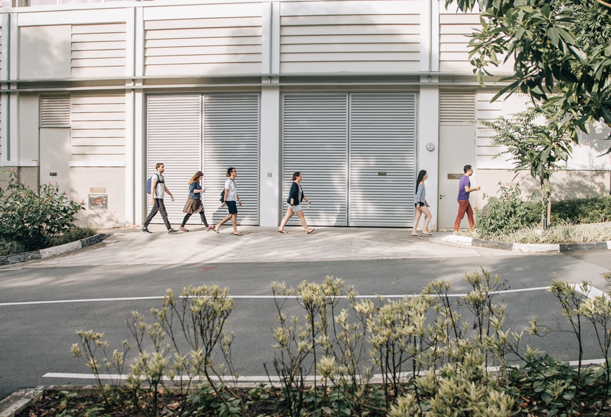 Fig 1. The road to heat resilient Singapore / Source: Lina Meisen Photography 2018