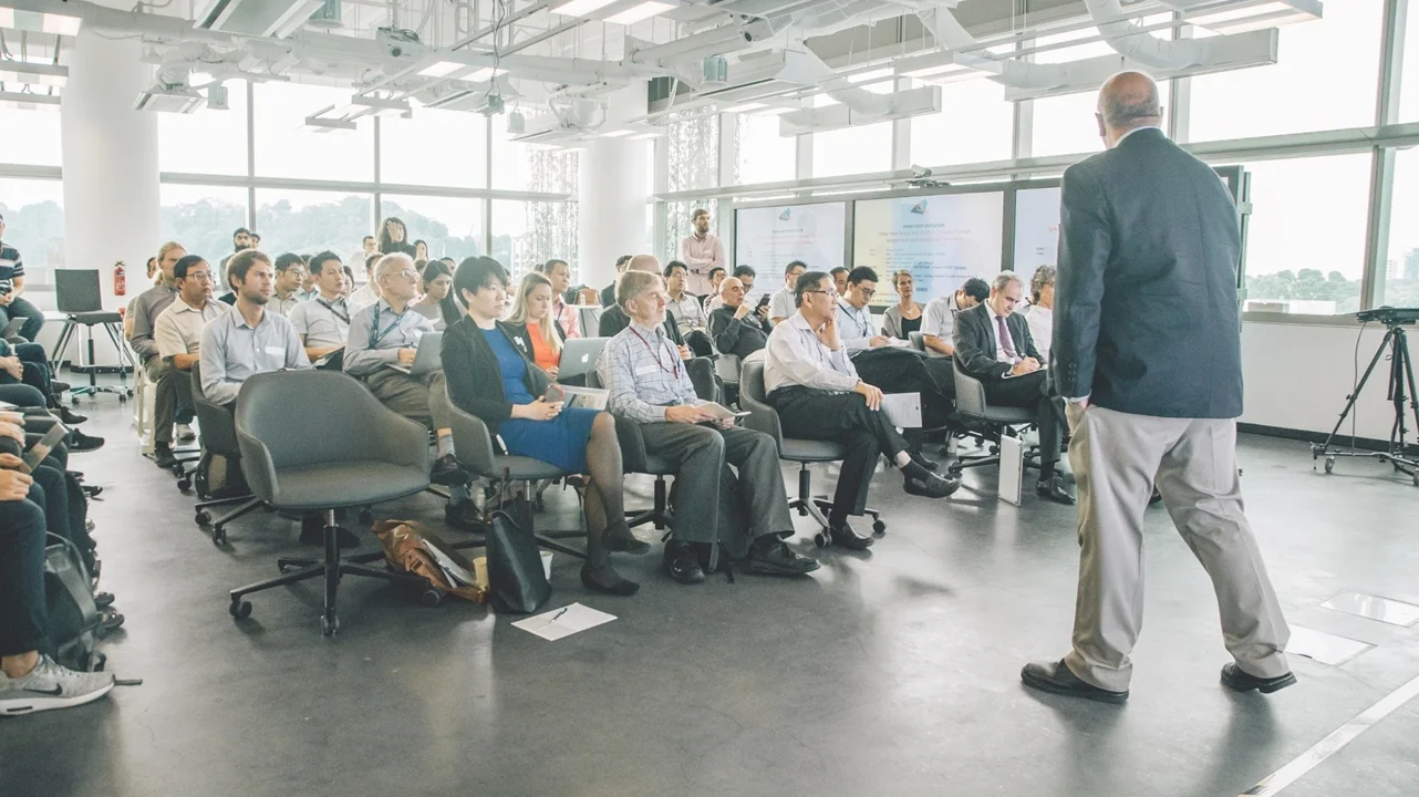 Fig 8. Workshop #3 – Presentation by Professor Nigel Tapper (Monash University Melbourne) / Source: Lina Meisen Photography 2018