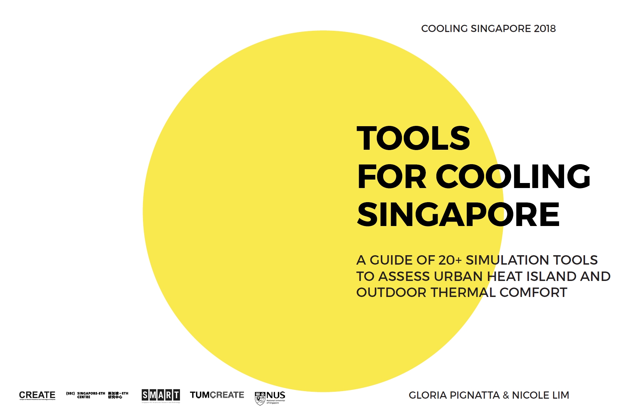 A guide to more than 20 simulation tools to assess urban heat island and outdoor thermal comfort / Source: Gloria Pignatta and Nicole Lim