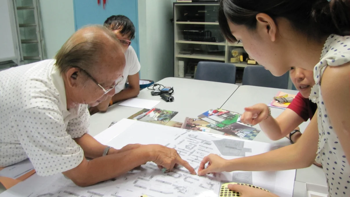 Fig 2. People engagement campaign in cooperation with the Singaporean NGO ‘Participate in Design’ Source: Participate in Design