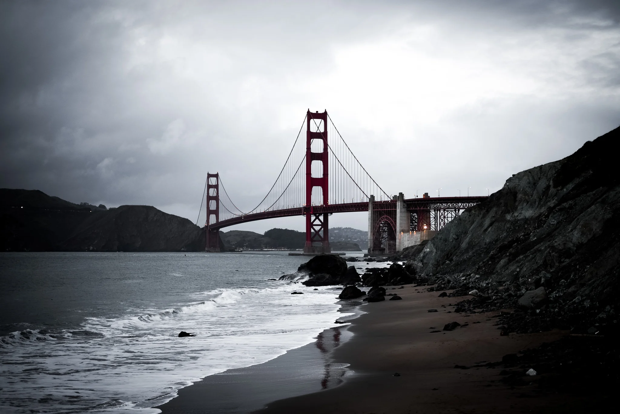 Marshall's Beach, San Francisco 