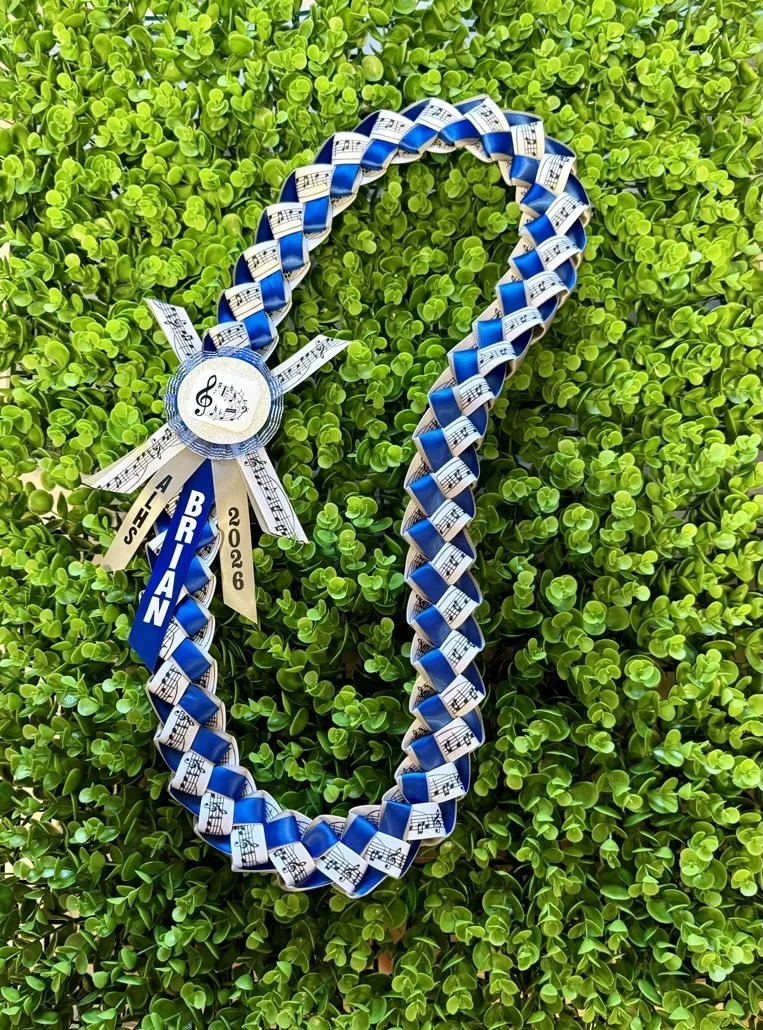 Cheerleader/Music/ Dance/ Ballet Graduation Lei