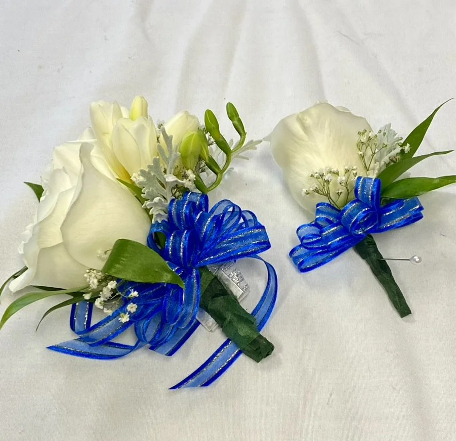 princess polly baby blue dress Prom Flowers in St. Clair Shores, MI main image 1