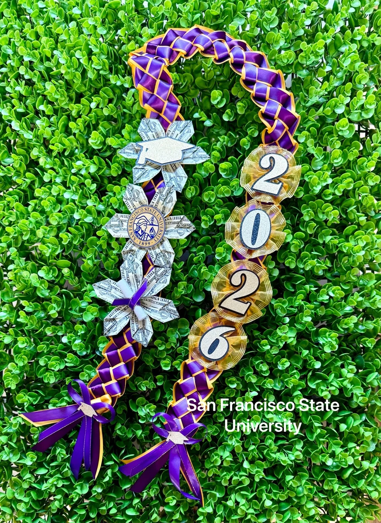 CSU-San Francisco State University Graduation Lei