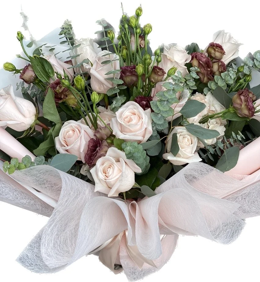 Blush Pink Roses Bouquet