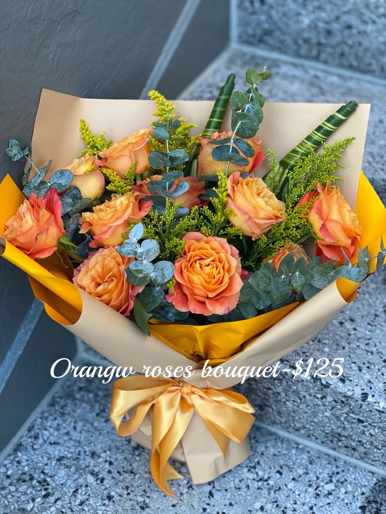 Orange Roses Bouquet