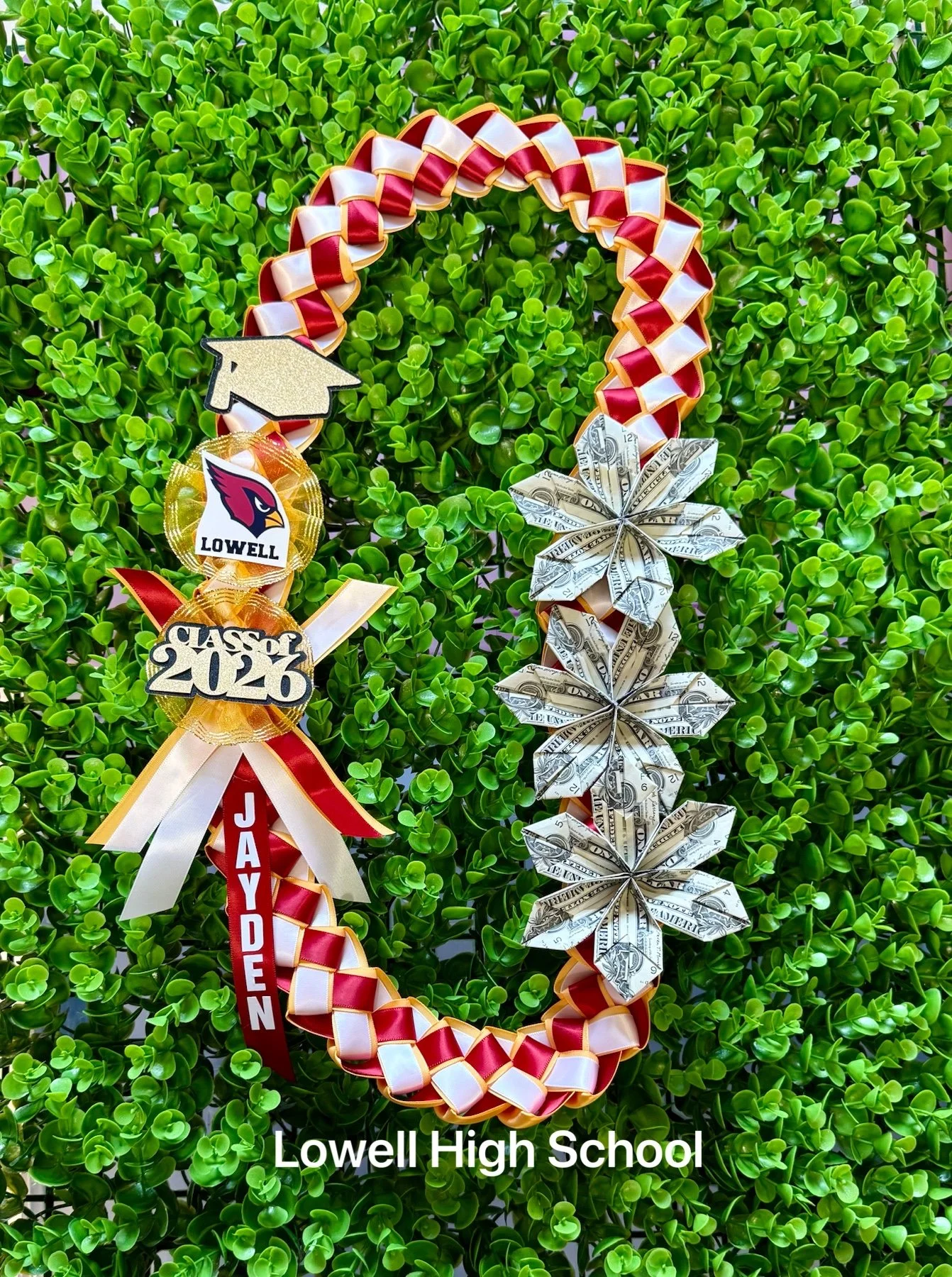 Bay Area High Schools Graduation Lei