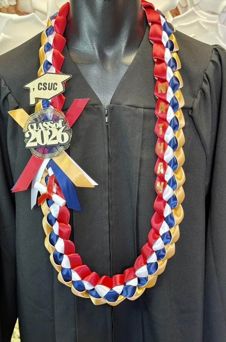 Ribbon Graduation Lei - #93