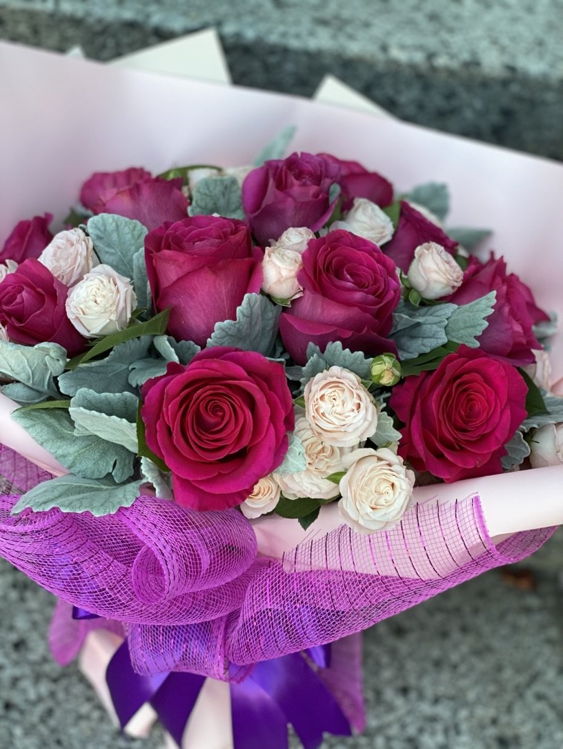 Fuchsia and Pink Bouquet