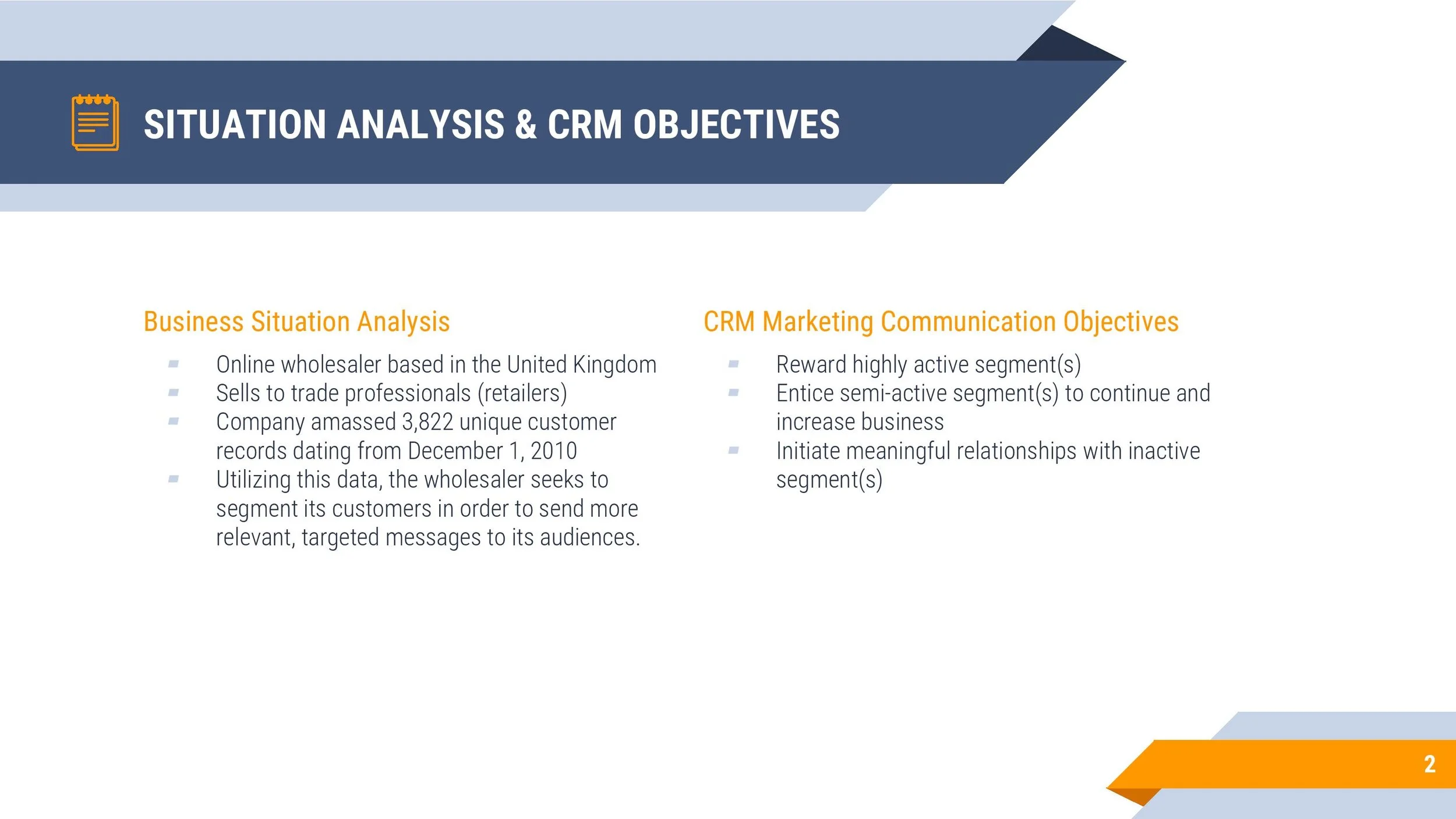 RFM Segmentation Project