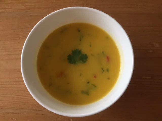 Courgette/Koriandersoep