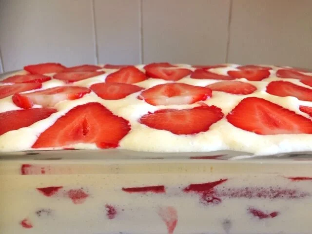 Aardbeientiramisu