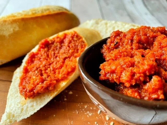Tapenade van zongedroogde tomaten