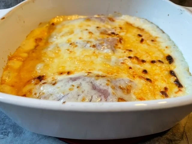 Witloof met ham en kaassaus