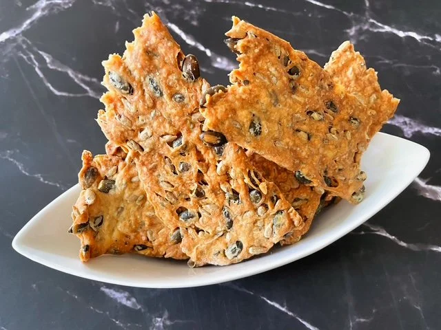 Zadencrackers met fleur de sel en tijm