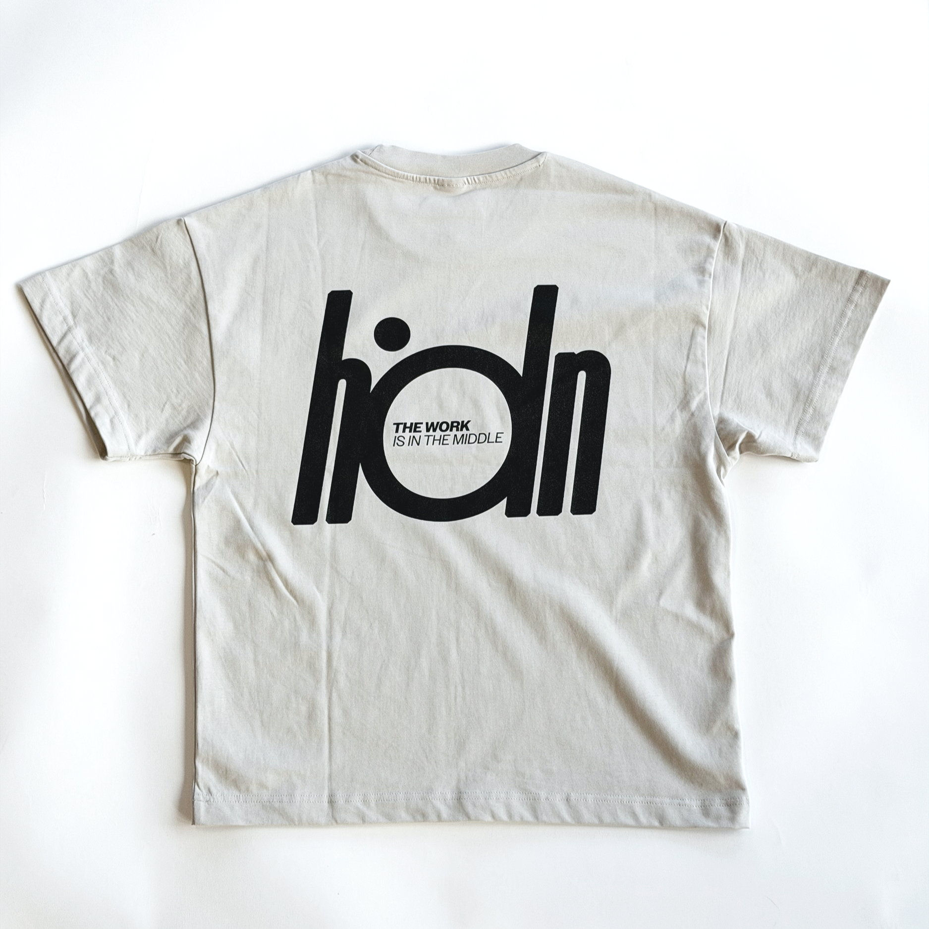 HDN S/S Tee - THE WORK IS IN THE MIDDLE