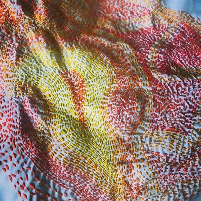 #kaantha #takensolongtogethere #embroidery #stitch #colour #slowlife #homebody #❤️ #🧡 #💛 #❤️