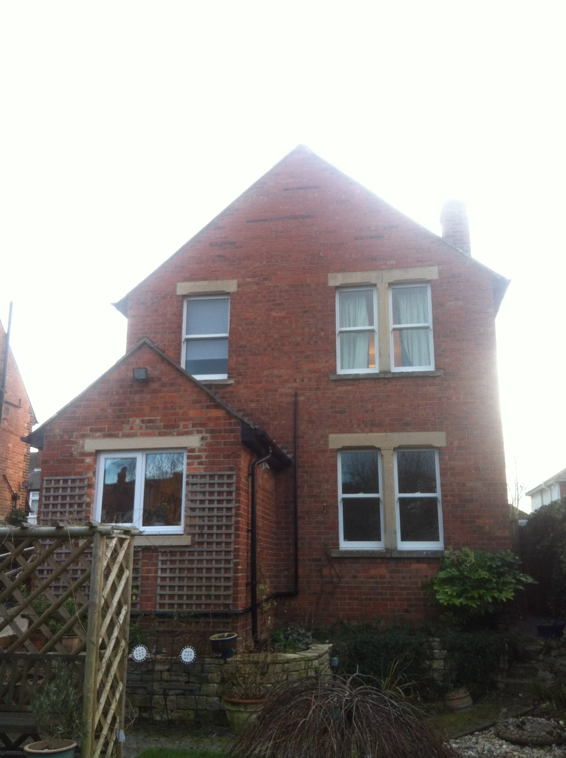 Before - North elevation