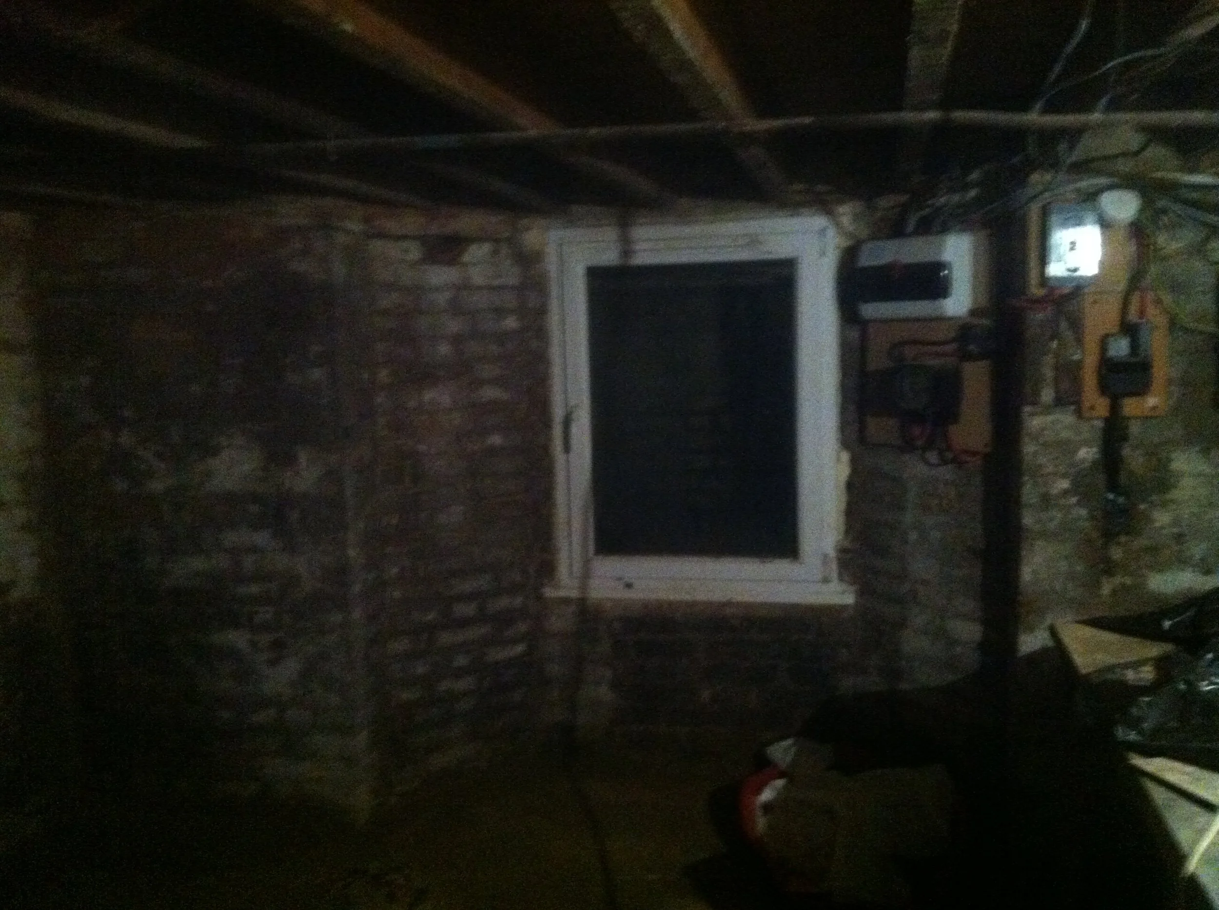 Before - Basement view 1