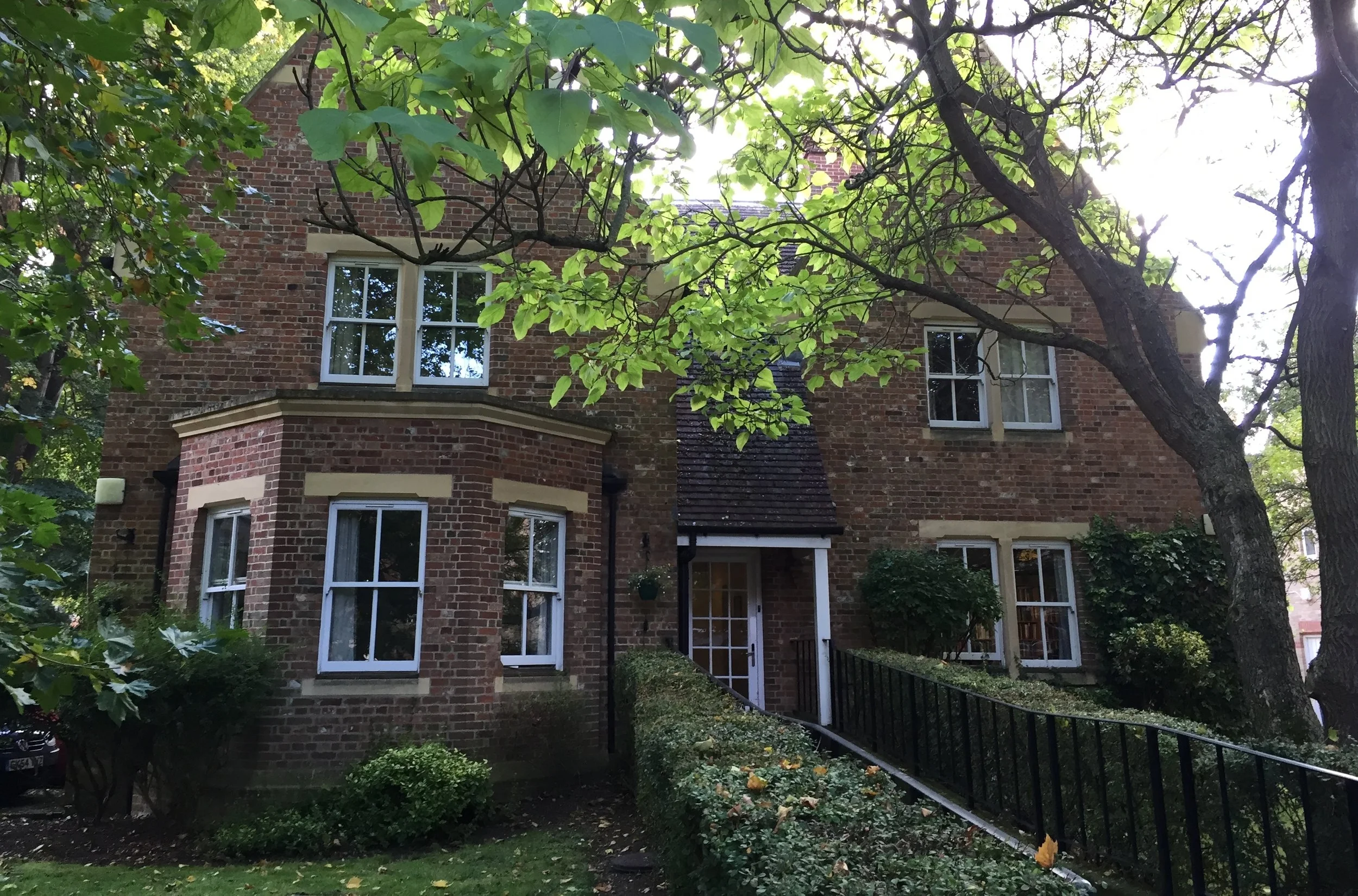 No.2 Norham Gardens, Oxford - Internal upgrade & refurbishment - View from Wycliffe Hall 