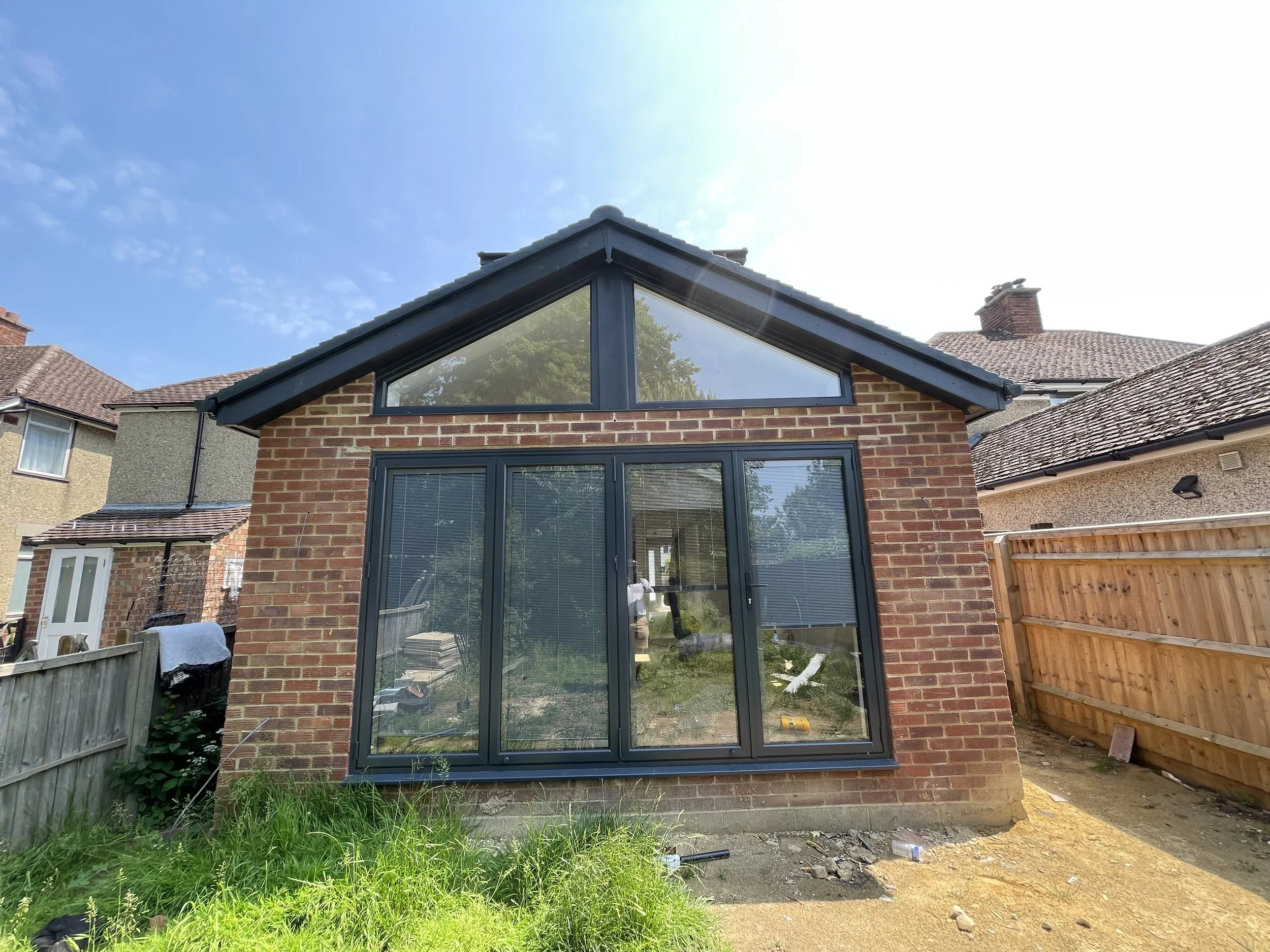 Old Marston - Rear elevation (pre-completion)