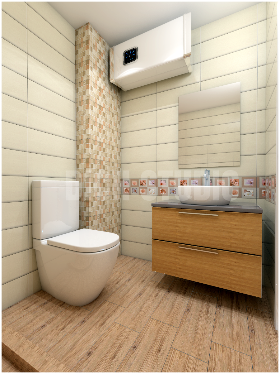 Bathroom color Varna floral