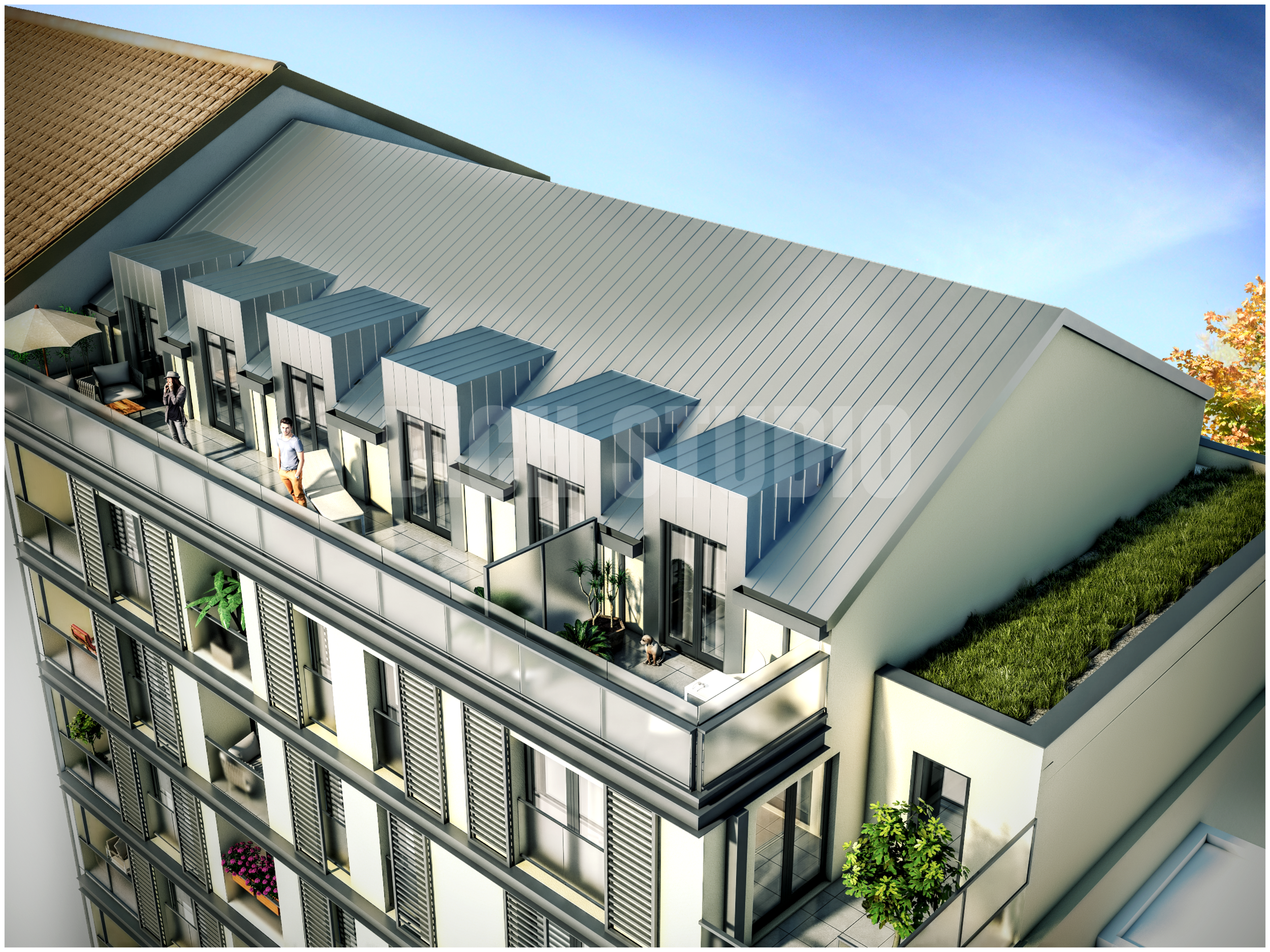 Residential building, Aix-les-Bains