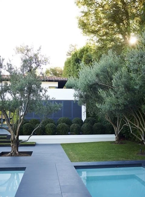 форма басейн минимализъм архитектура