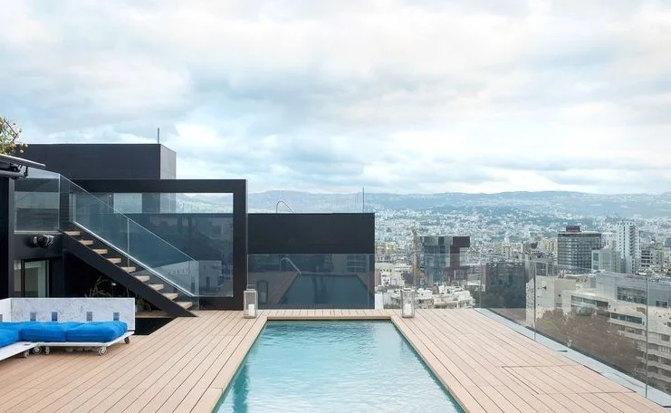 басейн покрив архитектура