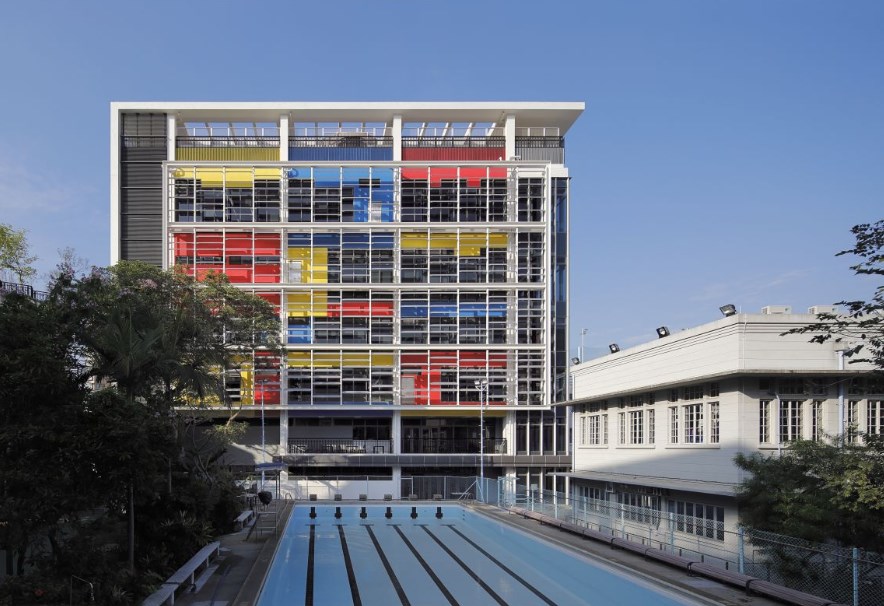 Училище King George V , проект на Ronald Lu and Partners, Хонг Конг 2013 