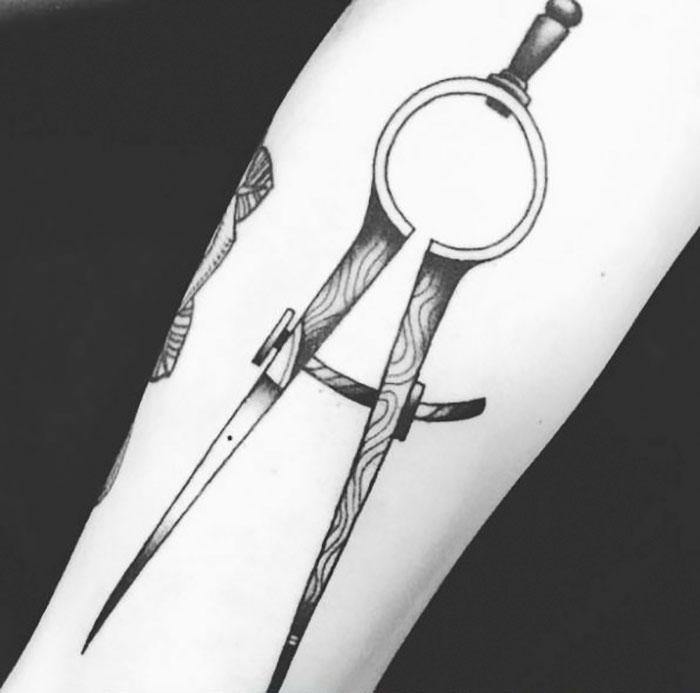 ruler tatoo arm 