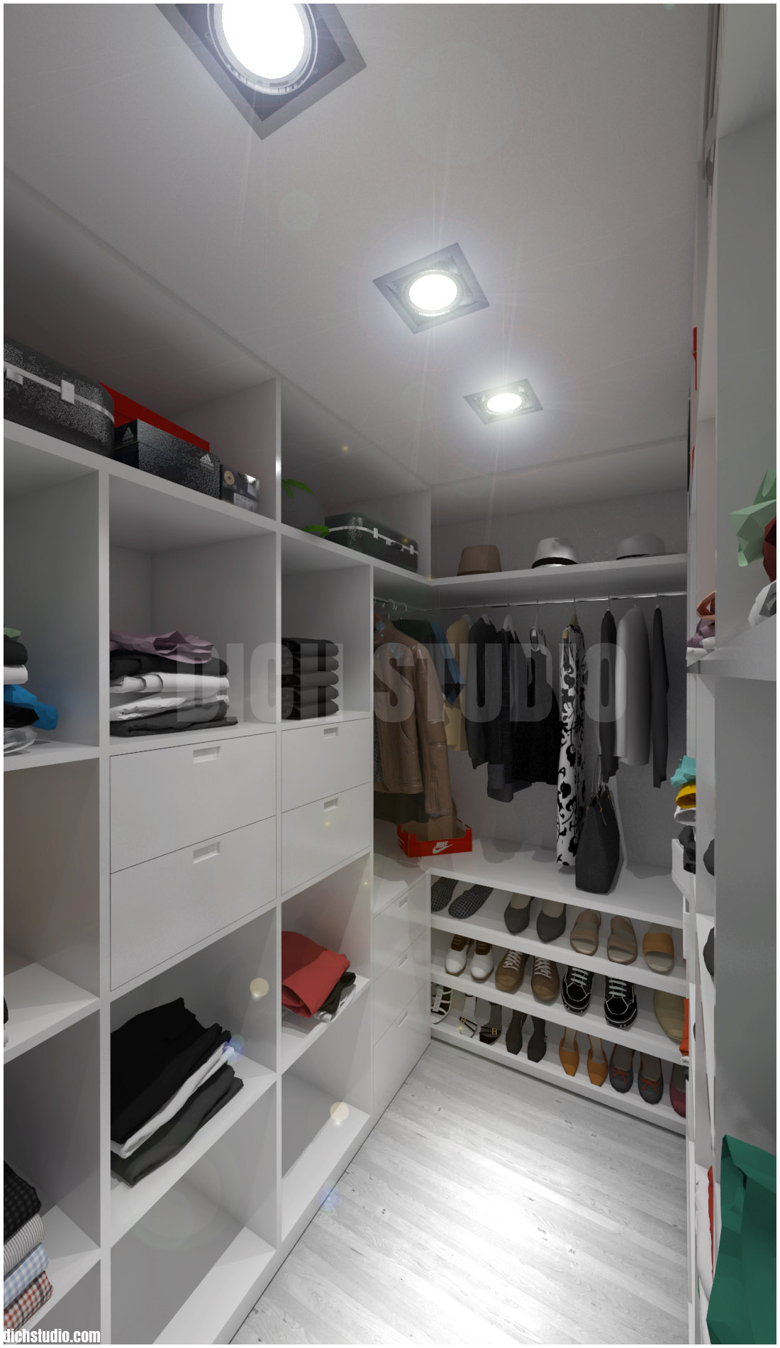 walk in closet design