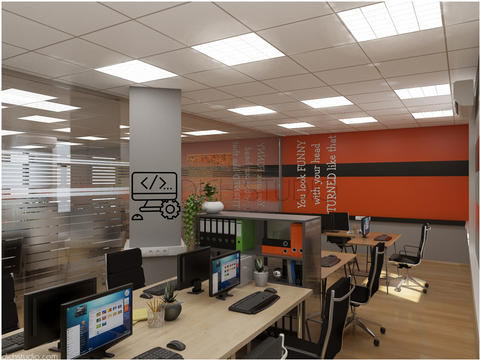 it office interior varna