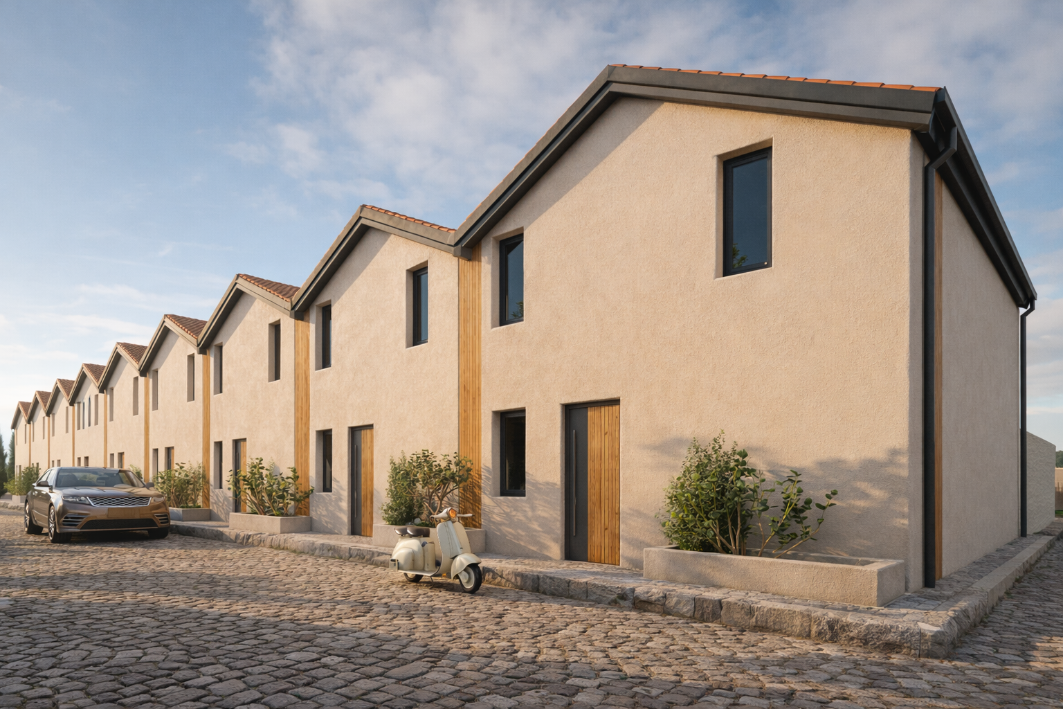 exterior design houses in lefkada