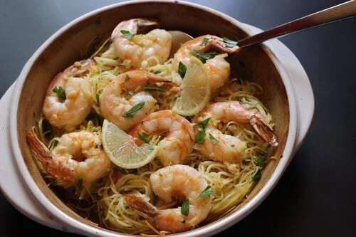 Baked Shrimp Scampi