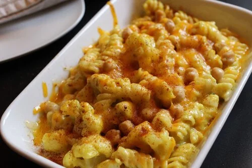 Cauliflower Chickpea Curry Bake