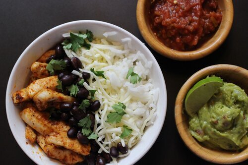 Chicken Burrito Bowls
