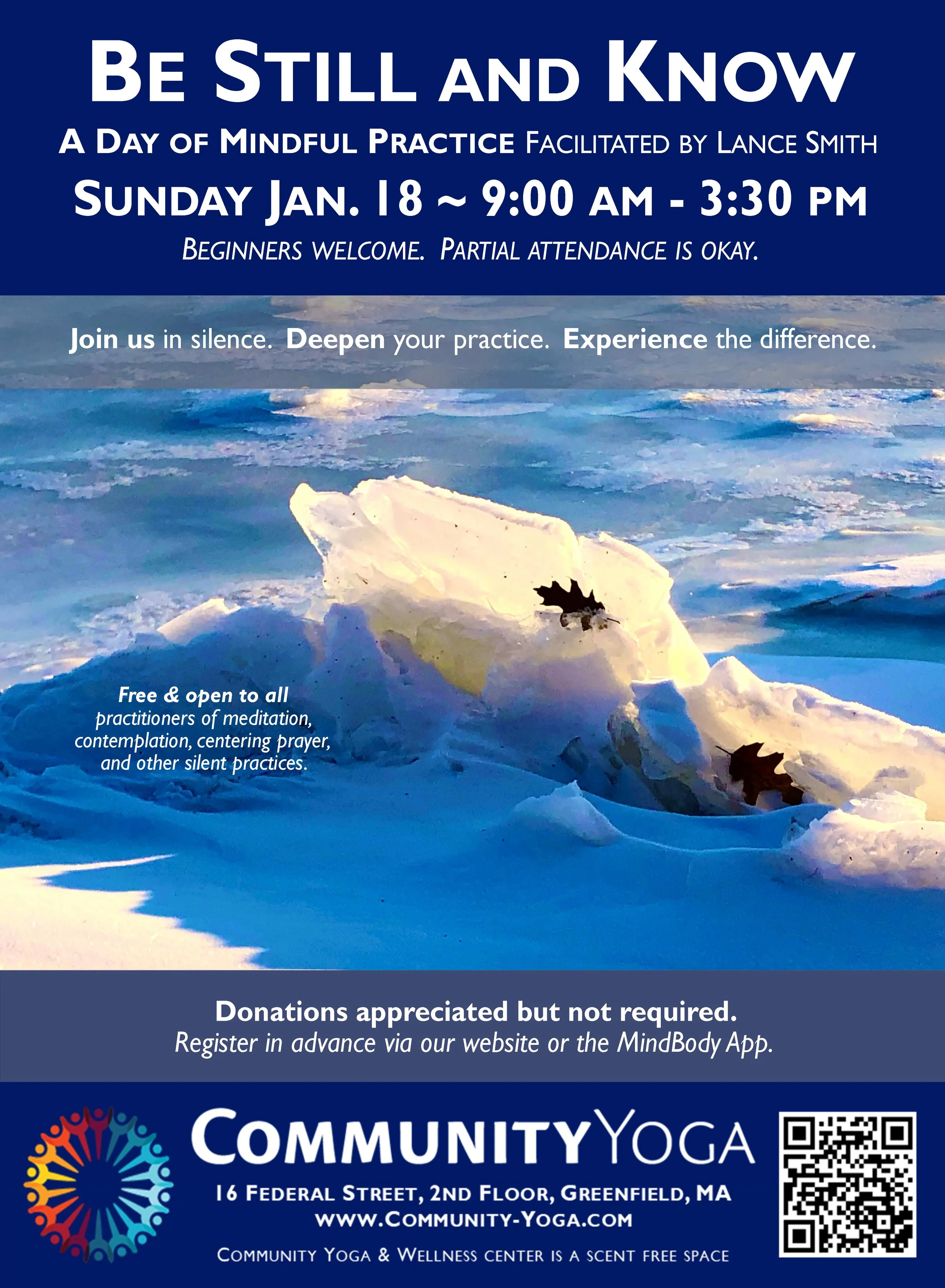 Be Still and Know: A Day of Mindful Practice