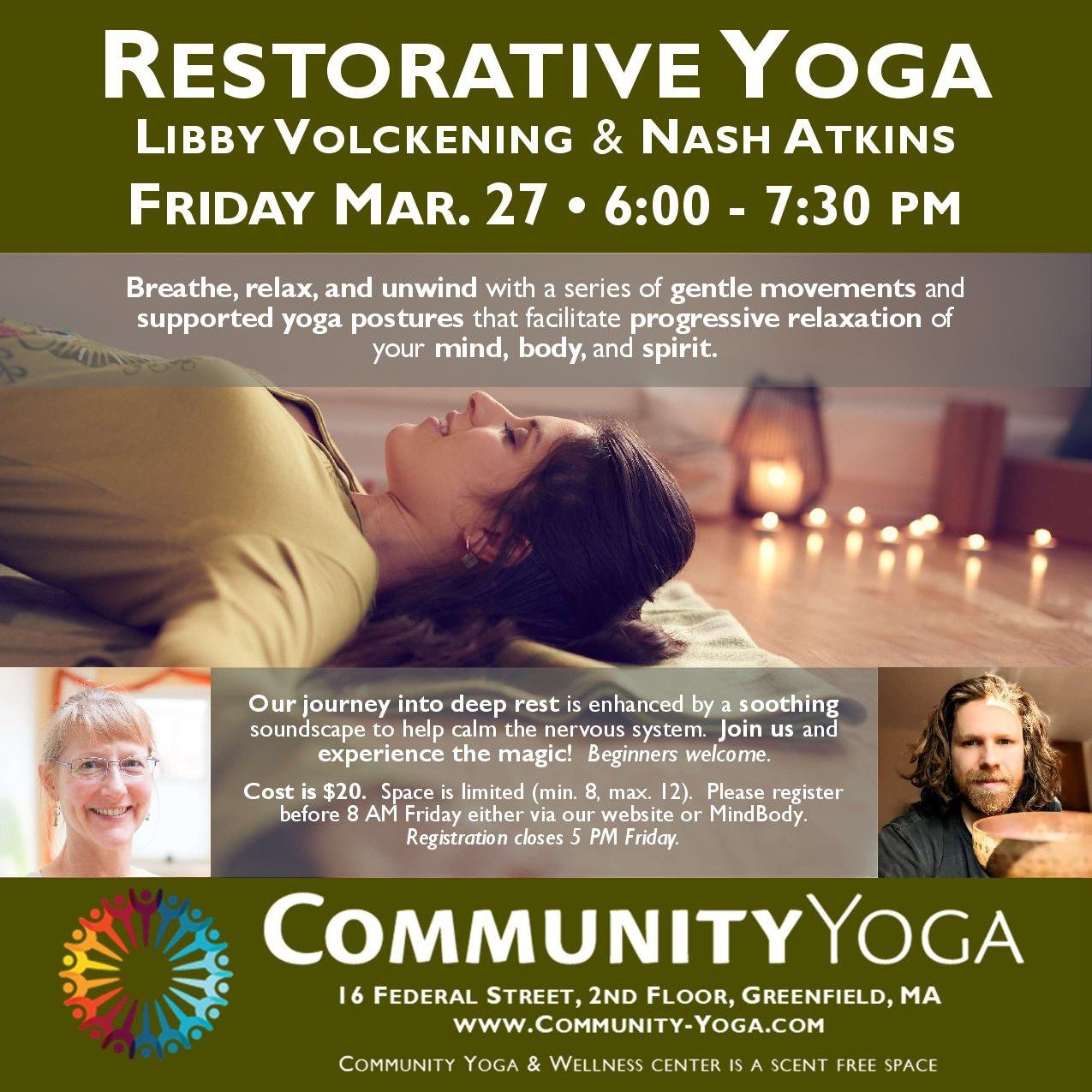 Restorative Yoga with Live Music