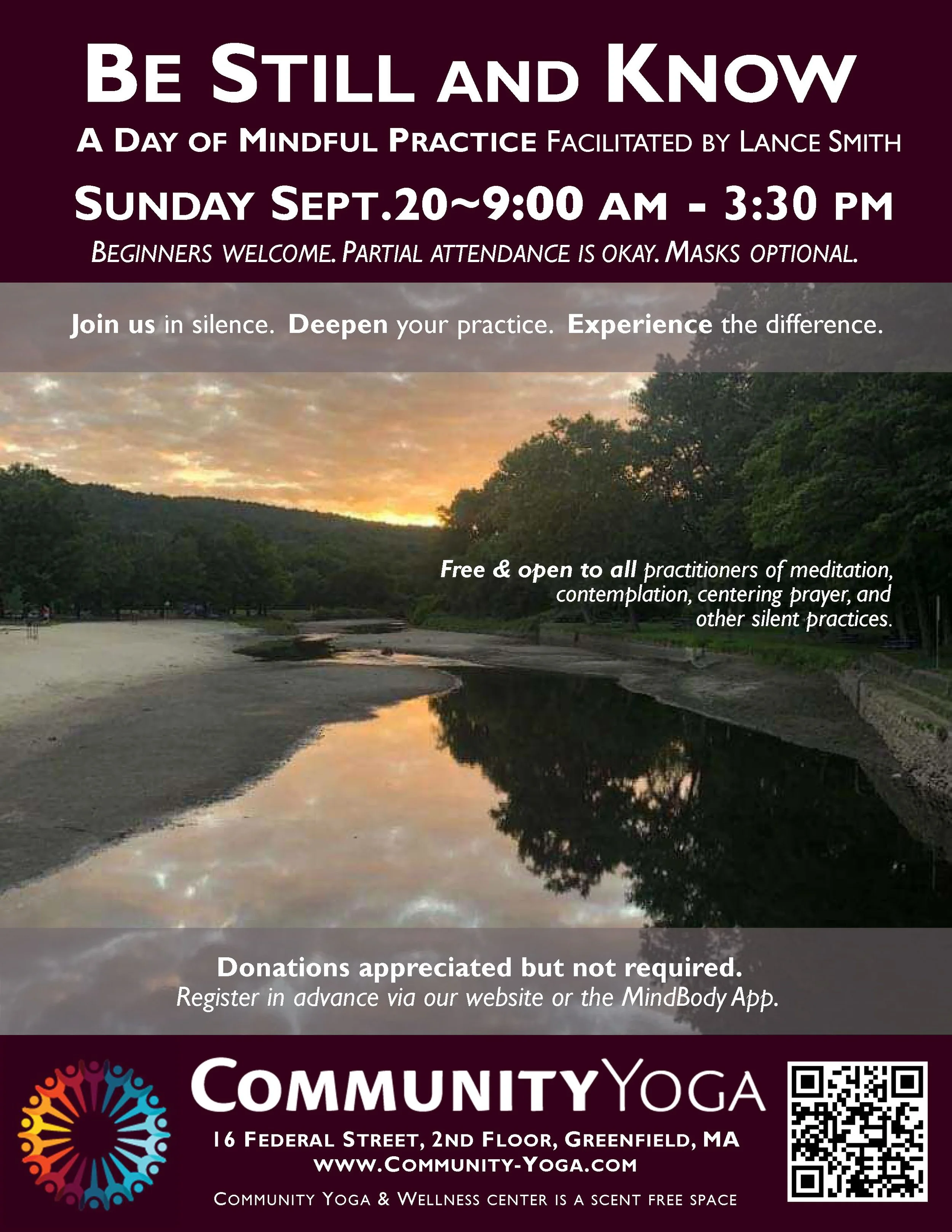 Be Still and Know: A Day of Mindful Practice