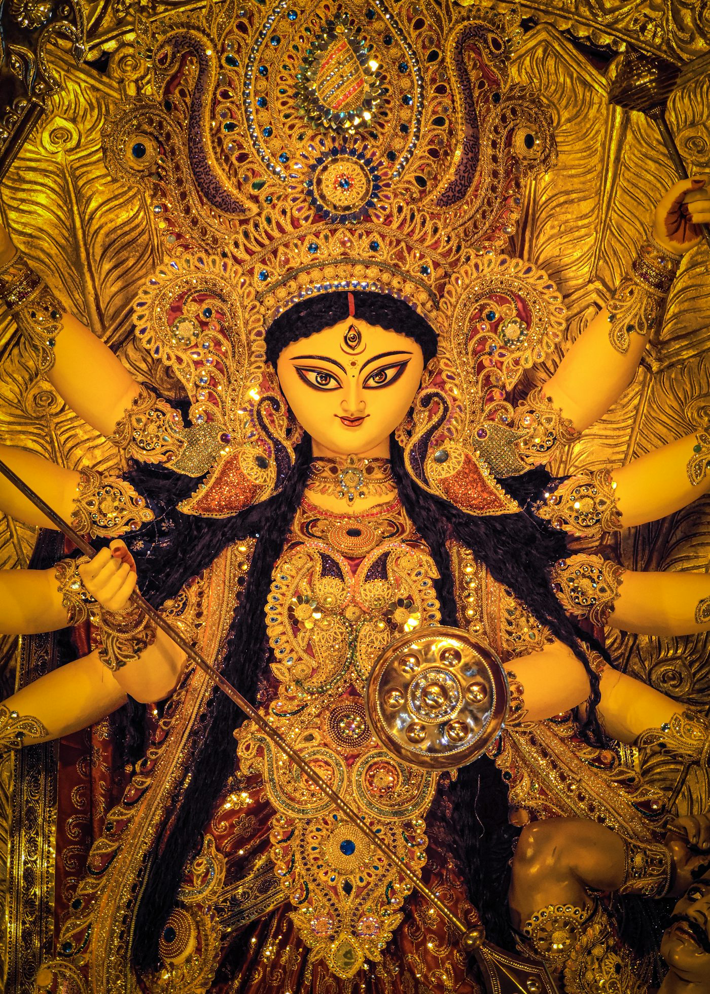Restorative Yoga with Special Focus on Goddess Durga