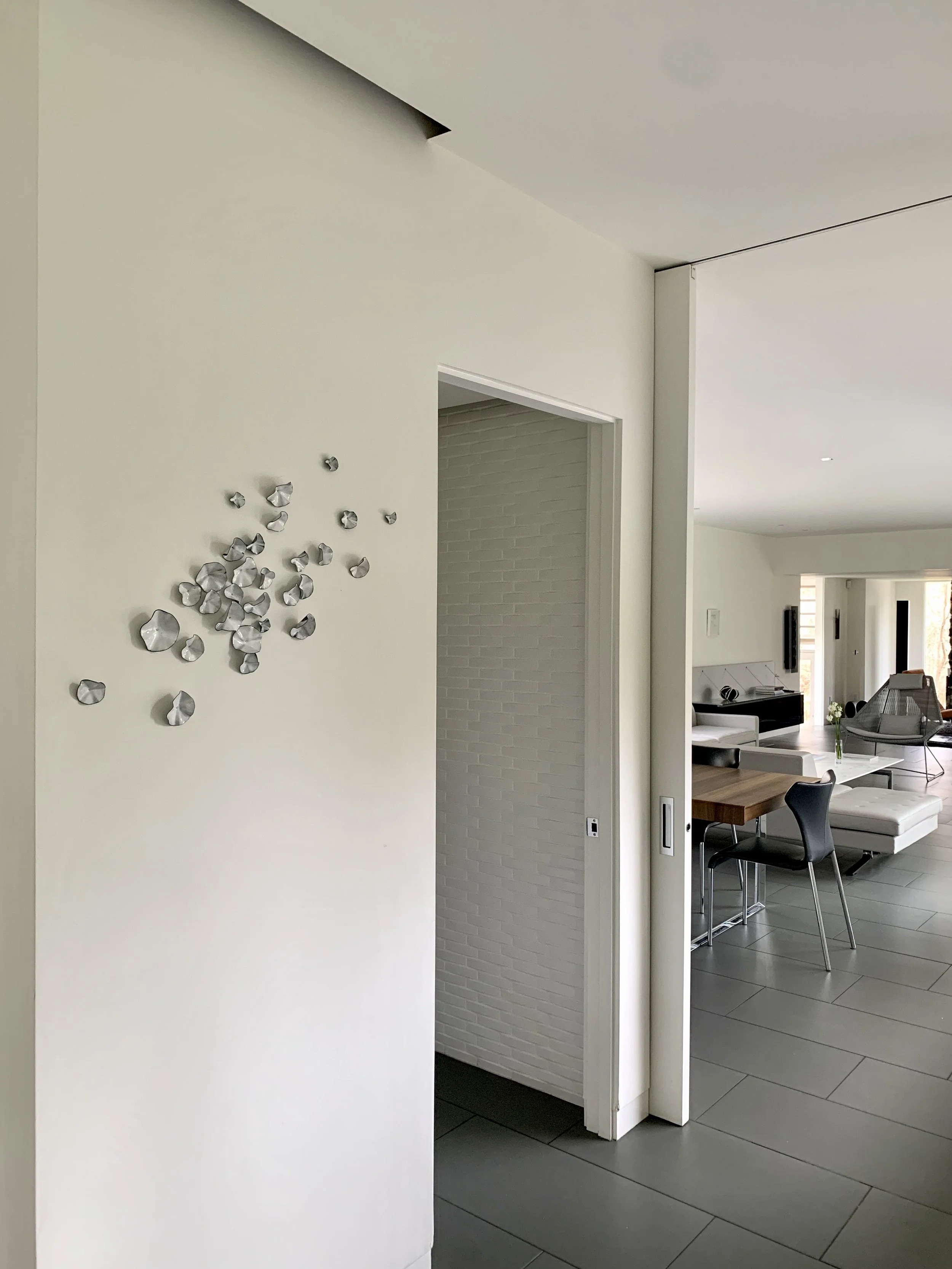   Garden of Eve, 2022   enameled copper wall installation 