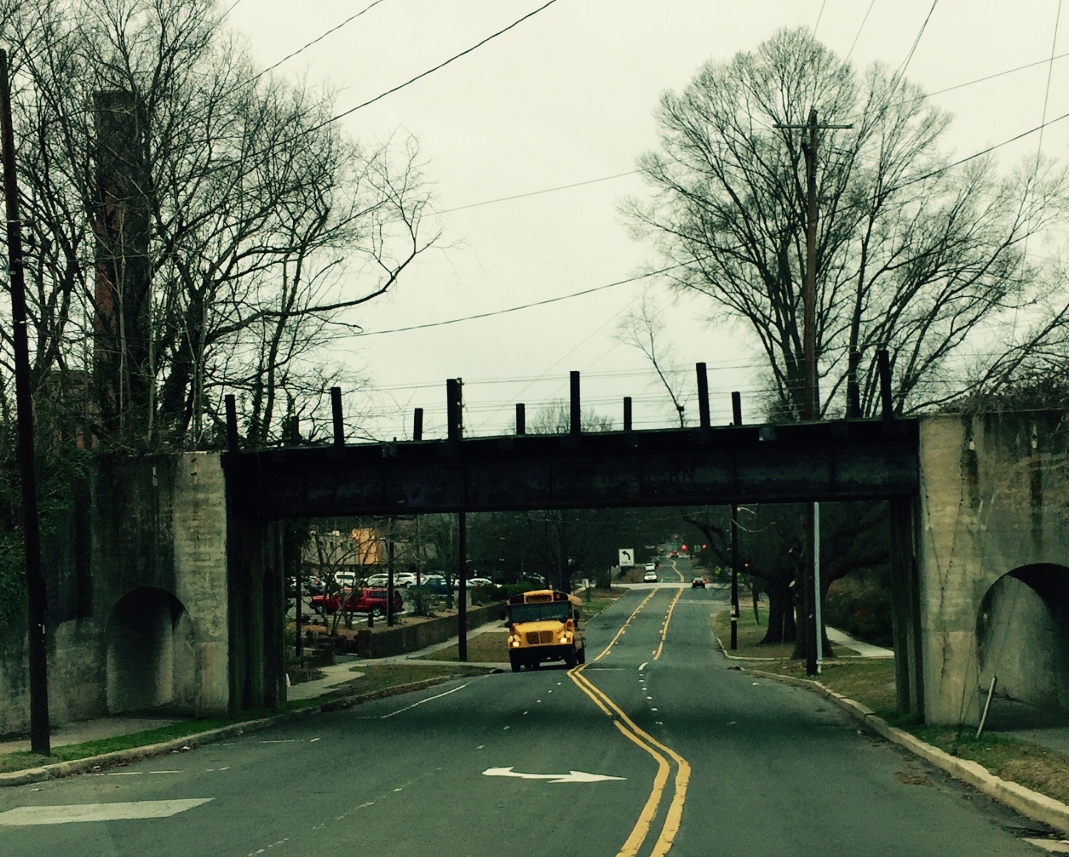 Trinity Avenue, School Bus 