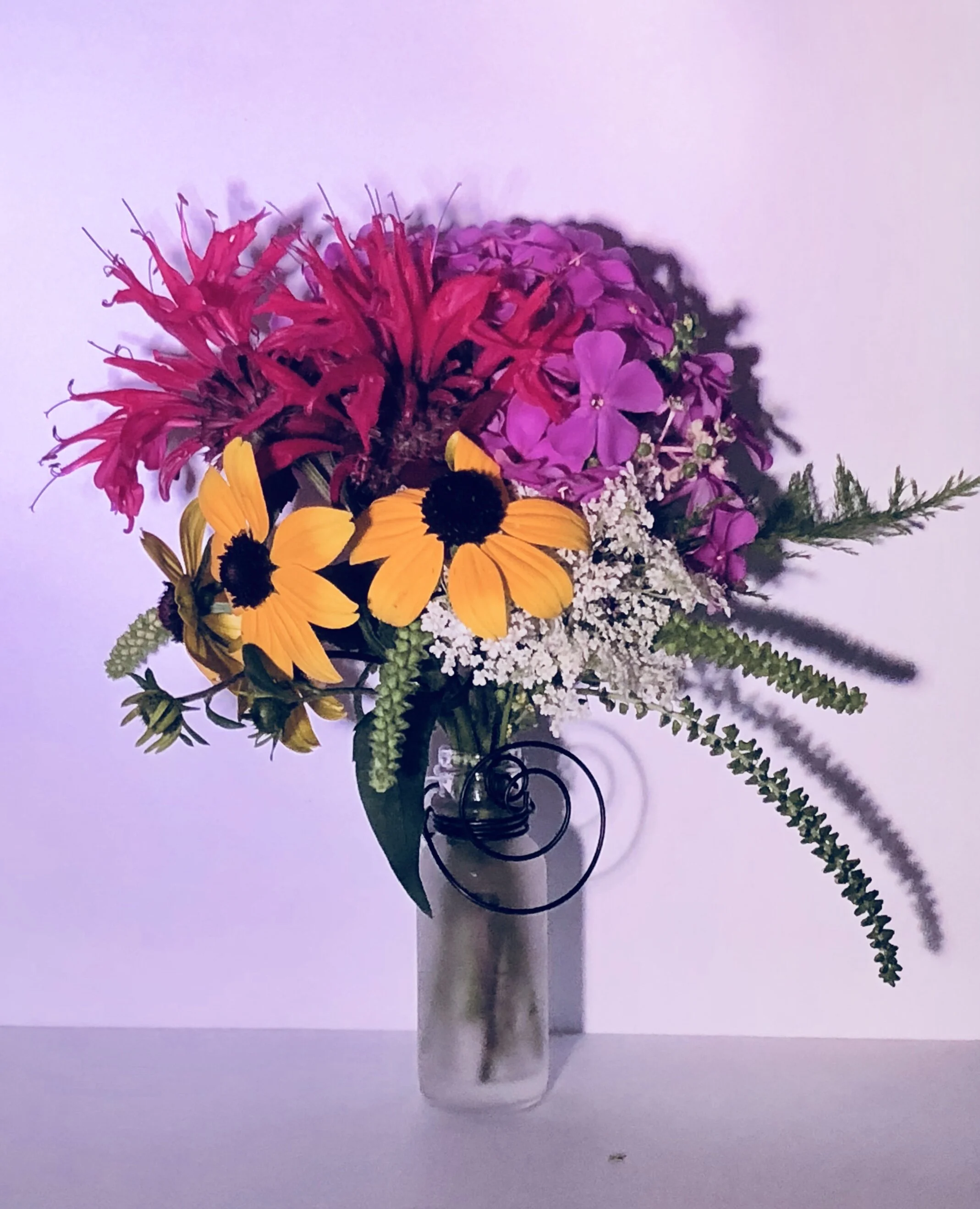 Frosted Suction Cup Vase