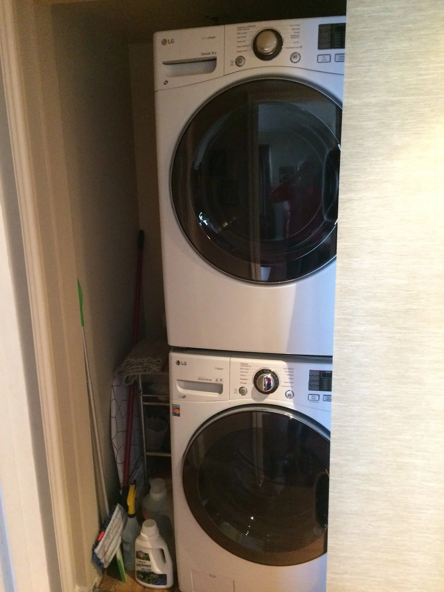 In-unit, full-sized washer and dryer